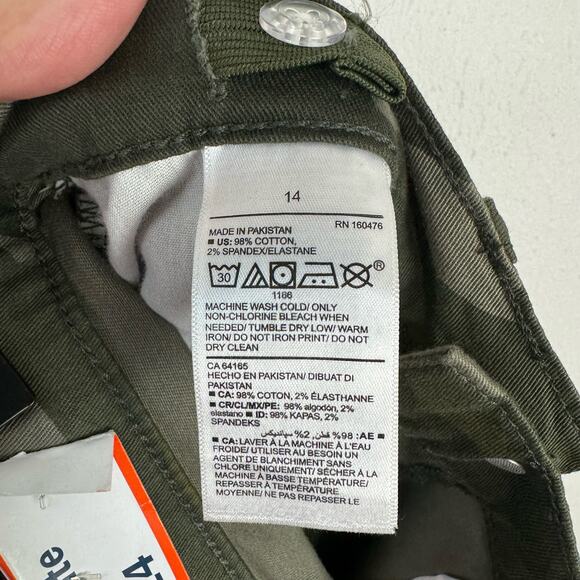 Old Navy NWT Karate Slim Built In Flex Tough Adjustable Waist Camo Pants Jeans - Picture 9 of 9